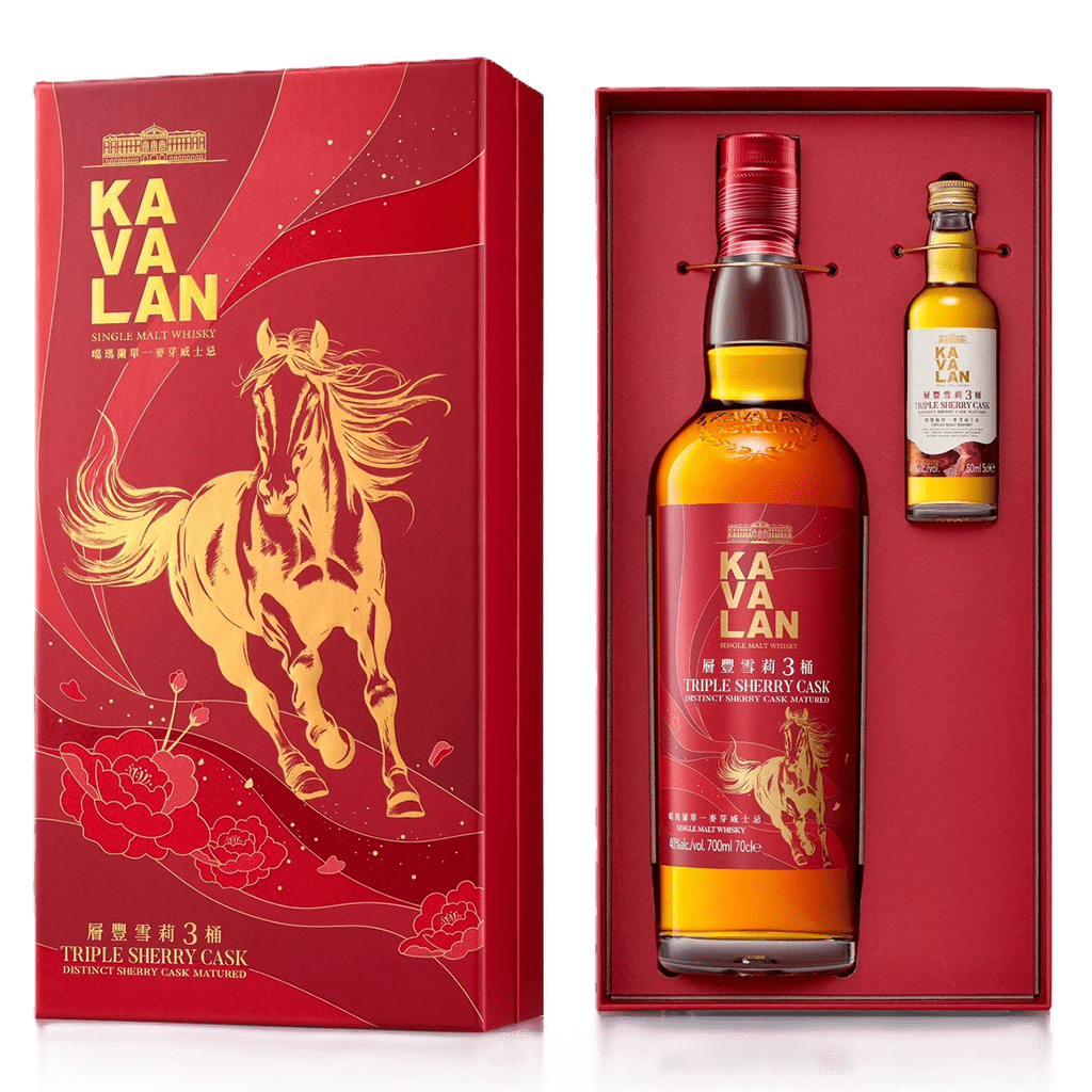 噶瑪蘭 層豐雪莉3桶 馬年限定禮盒