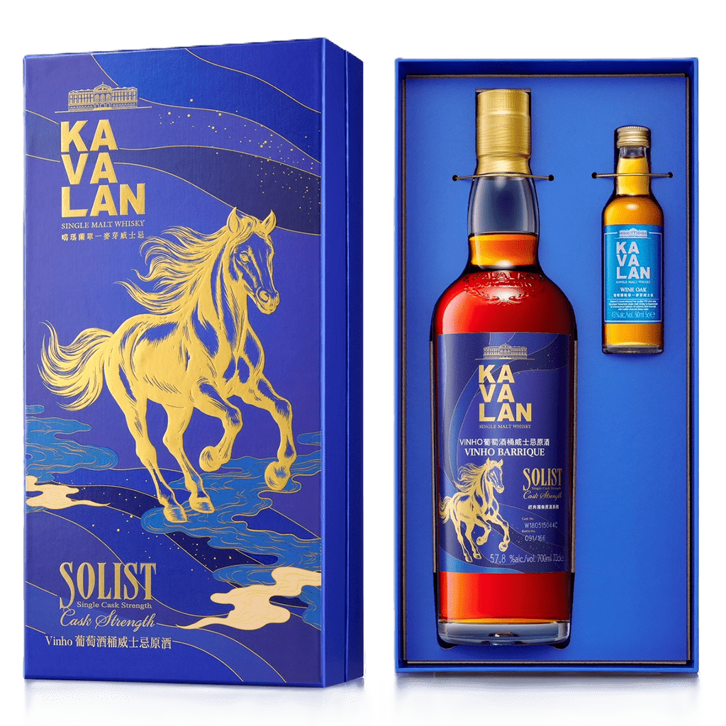 噶瑪蘭 經典獨奏 VINHO葡萄酒桶原酒 馬年限定禮盒