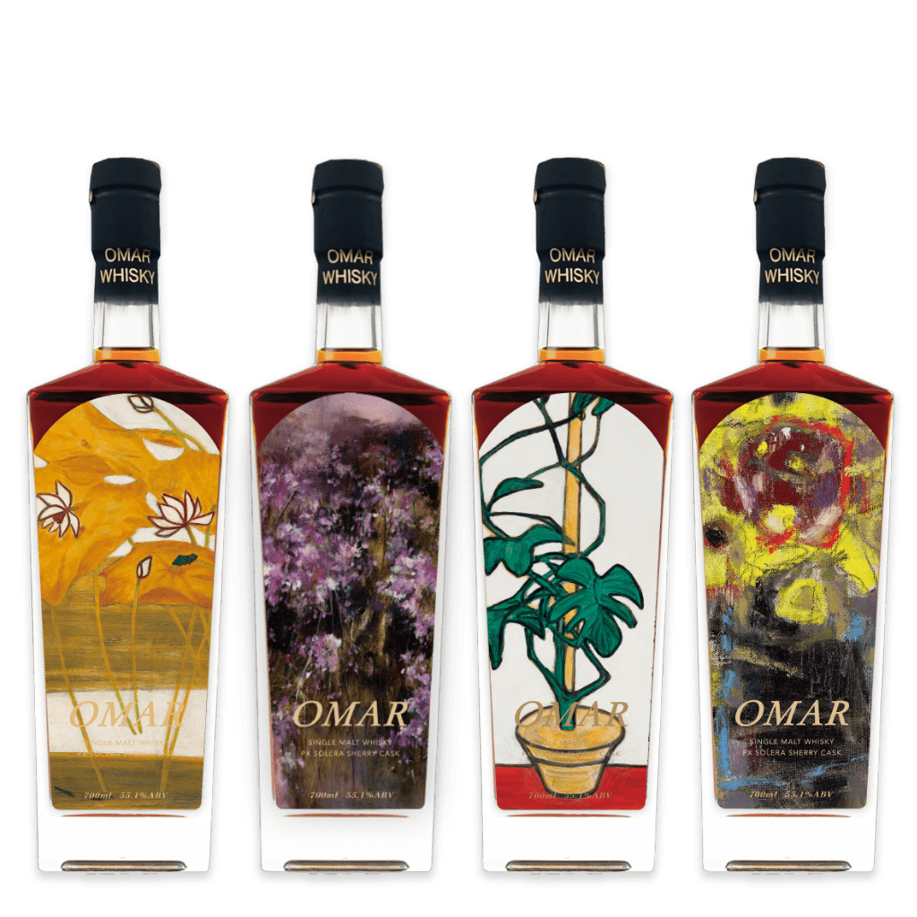 OMAR 13年原桶強度PX雪莉桶 「花間酌趣」套組