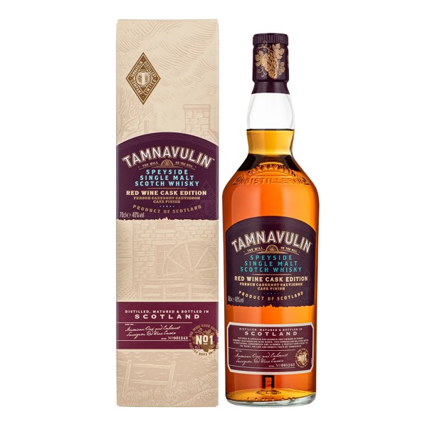 Tamnavulin 玩桶系列 卡本內蘇維濃紅酒桶 斯貝塞 單一麥芽威士忌