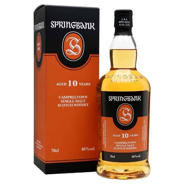 Springbank 10年 坎培爾鎮 單一酒廠 純麥 威士忌