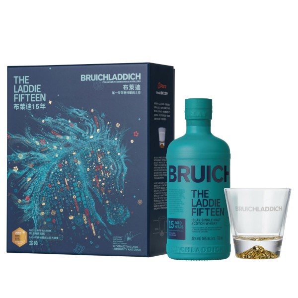 Bruichladdich 15年 威士忌禮盒 ( Islay 艾雷島)